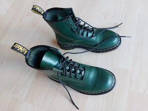 Dr Martens 1460 Schnürstiefel grün