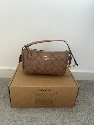 Coach Nolita 19 Schultertasche Braun   Neu & unbenutzt
