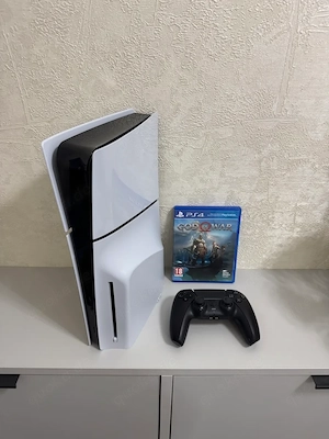 Ps5 Slim Disc Edition (1TB) mit Controller & God of war