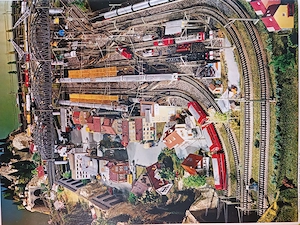 Märklin HO L Anlage mit M Gleisen und Oberleitung