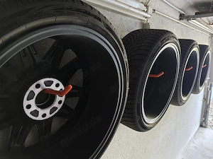 fast neue Winterkompletträder - 4x GMP Alufelge 18Zoll auf Bridgestone Blizzak 6 225 40 R18 92V