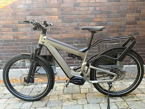 Riese und Müller Superdelite GT vario, Farbe warm silver matt