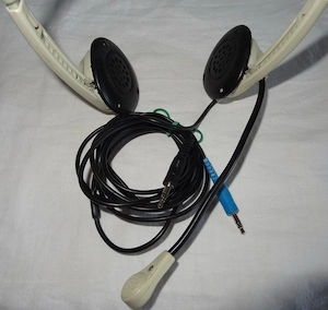 P Hama CS-453 Stereo PC-Headset 3,5mm Klinkenstecker für PC Laptop Smartphone Kopfhörer kaum benutzt