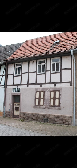 Haus in Kelbra ( Kyffhäuser) mit Garten. 