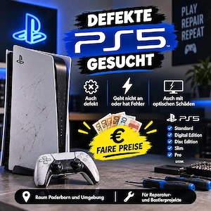 Defekte Ps5 gesucht 