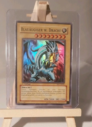 Yu-Gi-Oh 3 x Drachen Holo SKE-DE001 Erste Auflage 1. Edition mint