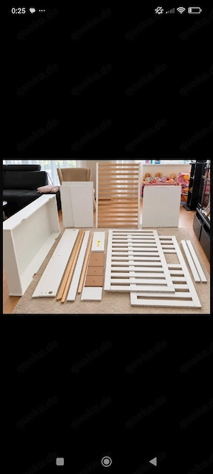 Pinio Baby- Kinderbett 140*70 cm mit Bettkasten