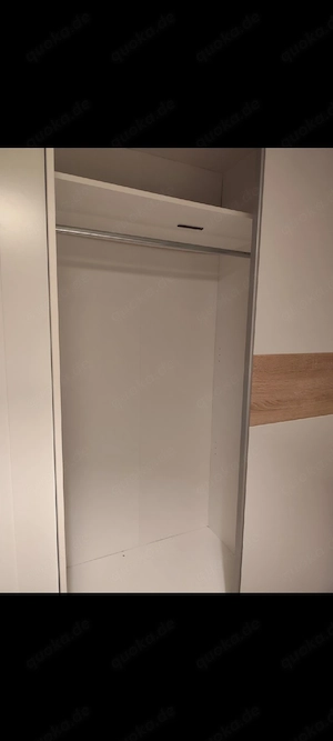 Kleiderschrank Höffner weiss  Eiche 127*195*60 cm
