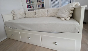 IKEA HEMNES Tagesbett 3 Schubladen weiß  80x200 cm