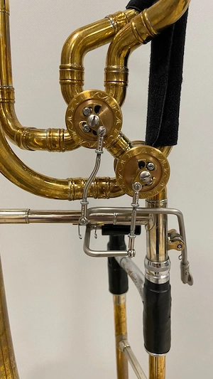 Williams Model 10 Bass Posaune mit M&W Custom Trombone Ventilen