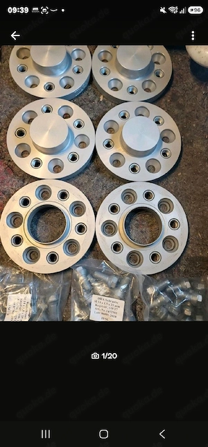 HR Spurverbreiterung Nr-40556654 Nr-40556659 5x112  66.5 Mercedes
