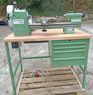 Präzissions Drehmaschine Schaublin 102, W20, Tischdrehmaschine