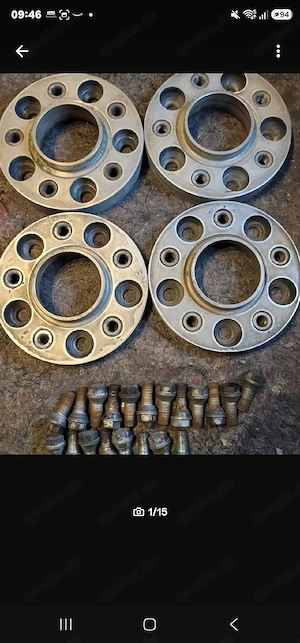 HR Spurverbreiterung Nr-40757402 Nr-5075740 5x120  74 BMW E 39 E39