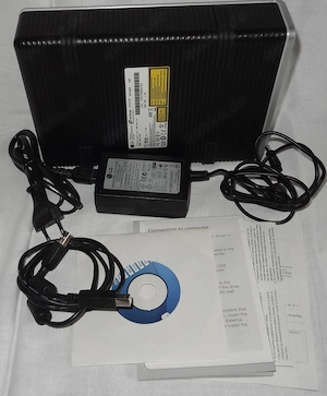 PR LG Electronics Super Multi DVD Rewriter GSA-2164D DVD -Laufwerk extern volle Funktion