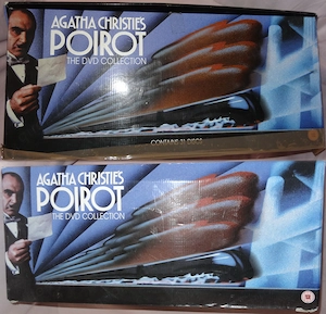 DP Agatha Christie s Poriot DVD Collection BoxSet 31 DVD im Koffer komplett einwandfrei englisch