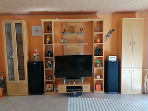 sehr schöne Wohnzimmer Schränke in Buche