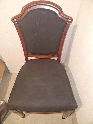 elegante Biedermeier-Stühle aus Massivholz
