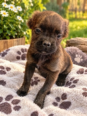 französische bulldogge fluffy