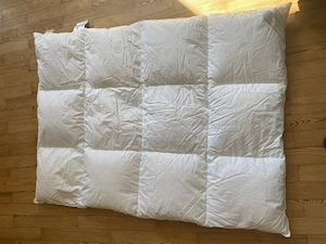 Babydaunendecke und Schlafsack