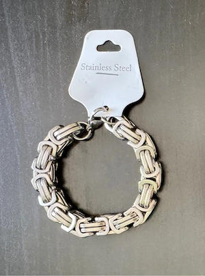 NEU - fettes Königsketten Armband Edelstahl 10mm - NEU
