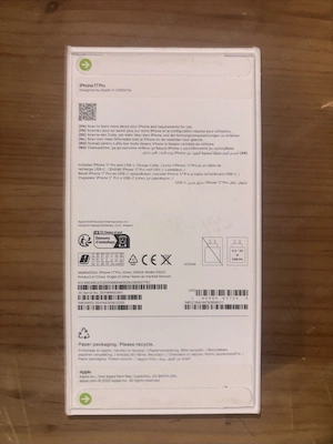 I Phone 17 Pro NEU