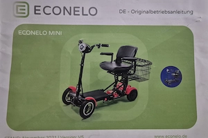 E-Mobil für ältere Menschen: Econello Mini, Faltbar