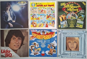 74 LPs und 66 Singels