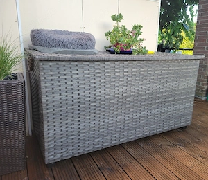 Kissenbox Rattan 