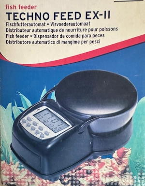 Futterautomat für Aquarienfische