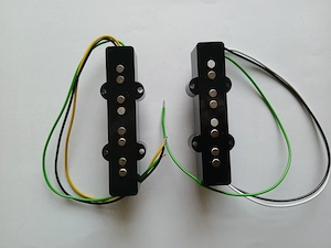 Jazzbass  Splitcoil Set. ALNICO 5.