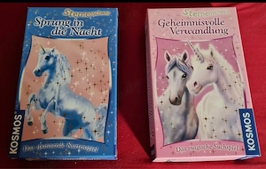 2x Sternenschweif Kosmos Kartenspiele