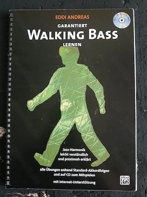 Walking Bass. Lehrbuch mit CD.