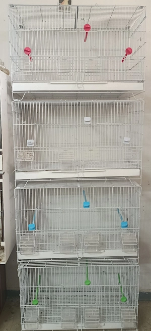 Vogel Käfig 4 Stück orgenal Verpackungen  Bild 4