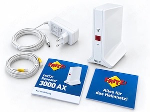 FRITZ!Repeater 3000 AX Wi-Fi 6   neuwertig, OVP & Zubehör
