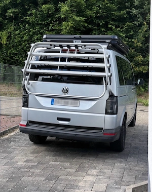 originalen Fahrradträger  VW T6 mit Dämpfer