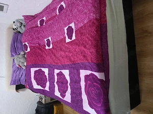 Bett mit Bettkasten 120x205x45