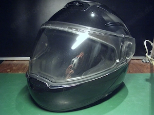 Schuberth C4 Klapphelm, Pinlook, Sonnenblende, Gr. XL 61, Direct Fiber Processing (DFP), Reflektoren