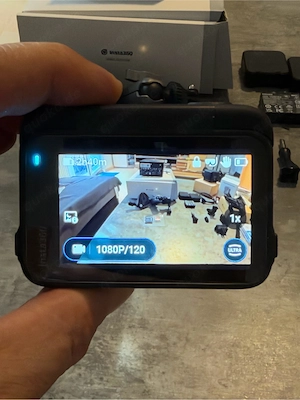 Insta 360 Action Cam mit zubehör