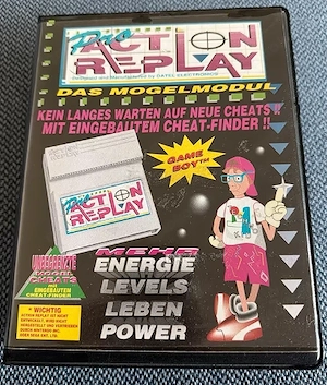Action Replay Mogelmodul für Nintendo Game Boy in OVP