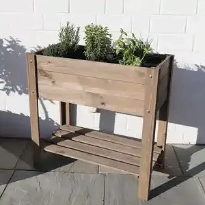 Hochbeet Naturfarben 