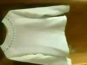 sweatshirt maison margiella, weiß , Größe S