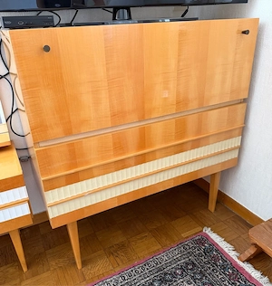 Schlafzimmer-Set   Kommode mit Spiegel