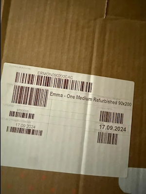 Emma One Medium 90 x 200 cm NEU Ware Verpackt