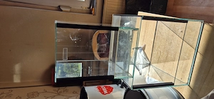 2 Terrarien  30 x30 , 20x 20