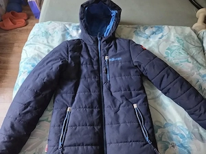 Trollkids Winterjacke in blau, Grösse 140