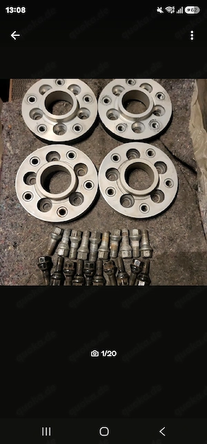 HR Lochkreisadapter Nr-40275571 5x100 5x120 Adapterplatten VW BMW