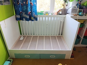 Kinderbett Babybett Ikea 140x70 zu verschenken 