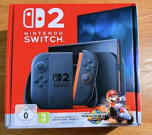 Nintendo switch 2 Konsole neu mit Mario Kart World 