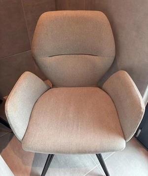 4 x Designer Esszimmer stühle  drehbar 