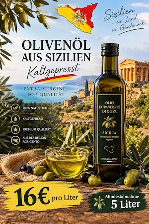 Olivenöl aus Sizilien